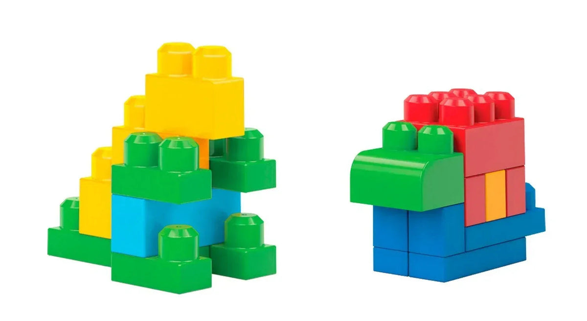 Mega Bloks First Builders Big Building Bag, 80-Piece (Classic)