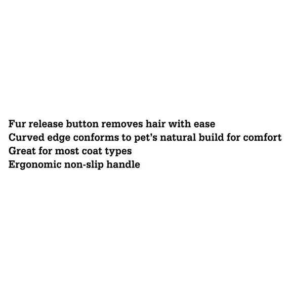 Vibrant Life Medium Undercoat Deshedding Tool with Non-Slip Handle for Dogs