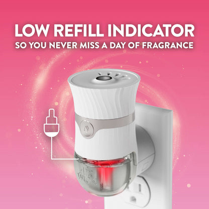 Air Wick Plug-in Scented Oil Refill Lush Honeysuckle and Raspberry 6 Count