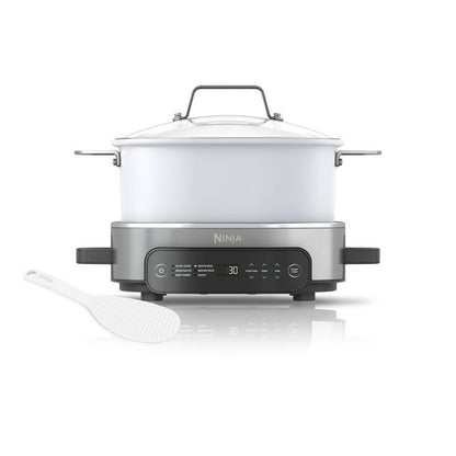 Ninja 10-in-1 Everyday PossibleCooker 6.5 Qt Multi-Cooker, Slow Cook, Dutch Oven, Rice Cooker, MC1100 White