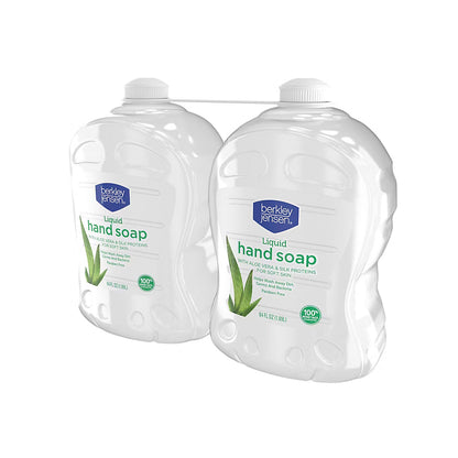 Berkley Jensen Liquid Hand Soap with Aloe Vera, 2 pk./64 oz.