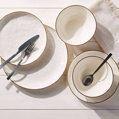 Better Homes & Gardens Cream Murphy Stoneware Dinner Bowl