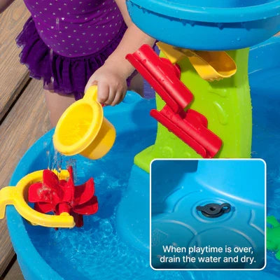 Rain Showers Splash Pond Water Table with Cover