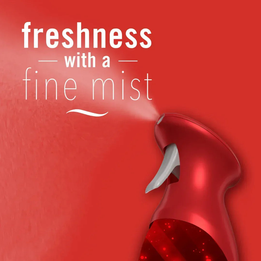 Febreze Air Mist, Odor-Fighting Air Freshener, Baked Cinnamon Apples, 8.8 oz. Aerosol, Pack of 2