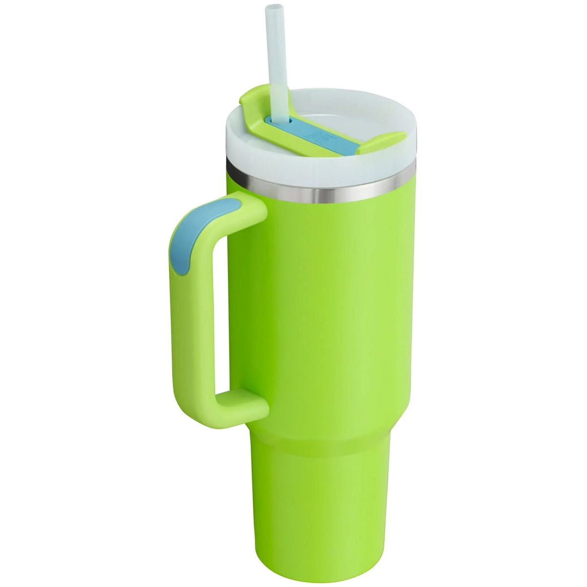 Stanley Quencher Flowstate 40oz Bright Lime Stainless Steel Tumbler