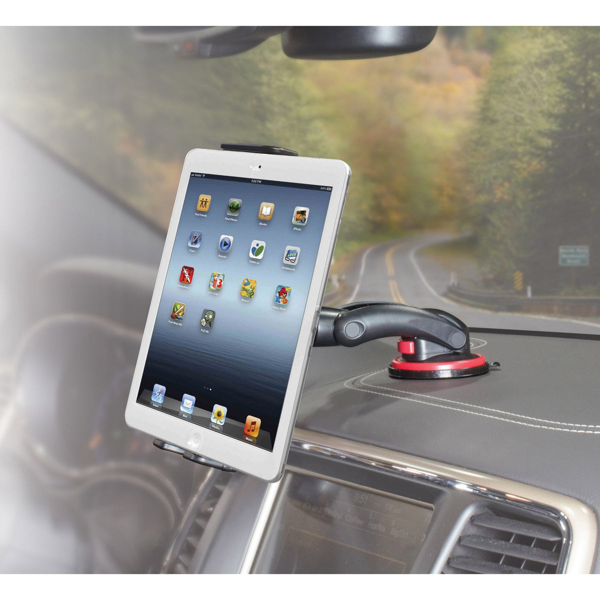 Tuff Tech Super Stick Windshield and Dash Mount Phone Holder
