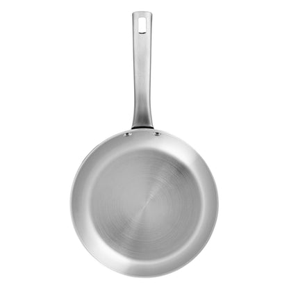 Farberware Luster 14 Pcs Stainless Steel Cookware Set with Cooking Tools, Induction Compatible, Dishwasher Safe, Metal Utensil Safe, Oven-Safe to 500°F, White