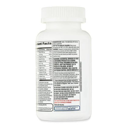 Equate Complete Multivitamin/Multimineral Supplement Tablets, Adults, 200 Count, Compare to Centrum® Adults