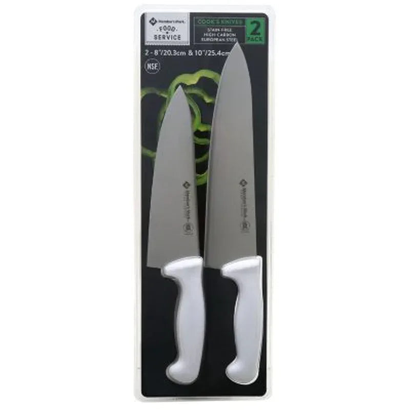Member's Mark 8" & 10" Chef's Knives Set, 2 pk.
