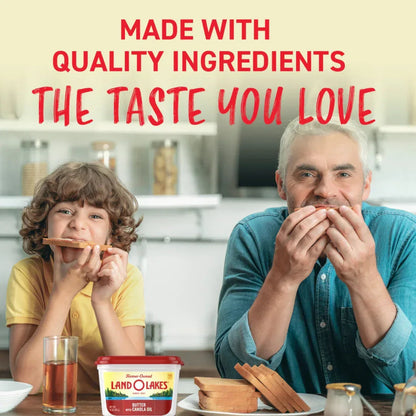 Land O Lakes Butter with Canola Oil, Spreadable, 24 oz Tub