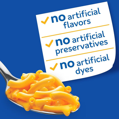 Kraft Original Easy Microwavable Macaroni and Cheese Cups (8 ct Box, 2.05 oz Cups) (Pack of 2)