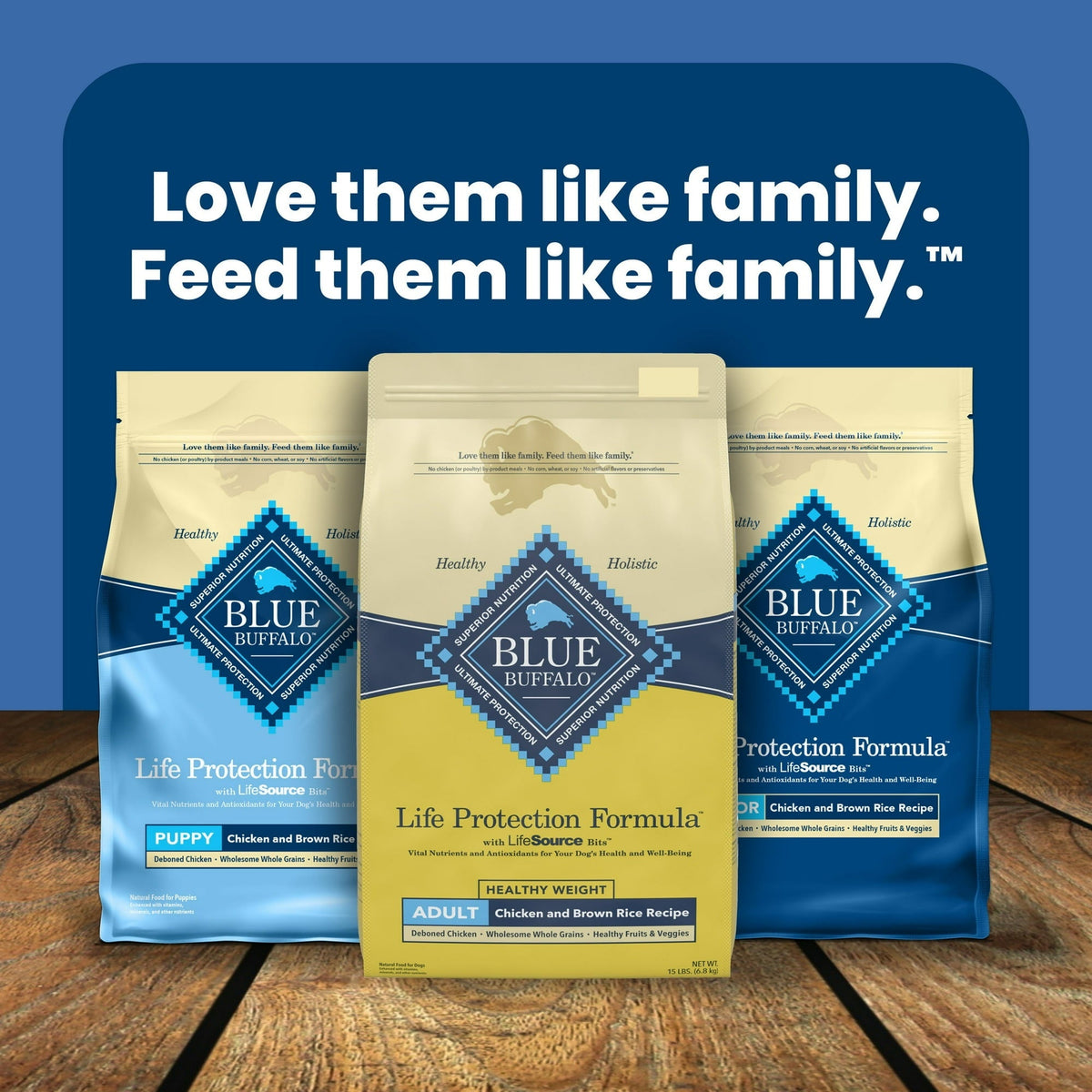 Blue Buffalo Life Protection Formula Adult Healthy Weight Dry Dog Food 5 lbs.