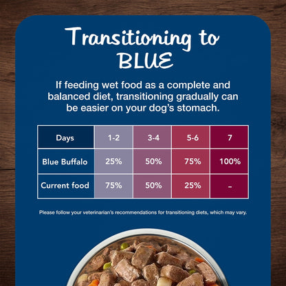 Blue Buffalo Blue's Stew Grain-Free Wet Dog Food, Hearty Beef Stew, 12.5-oz. Can