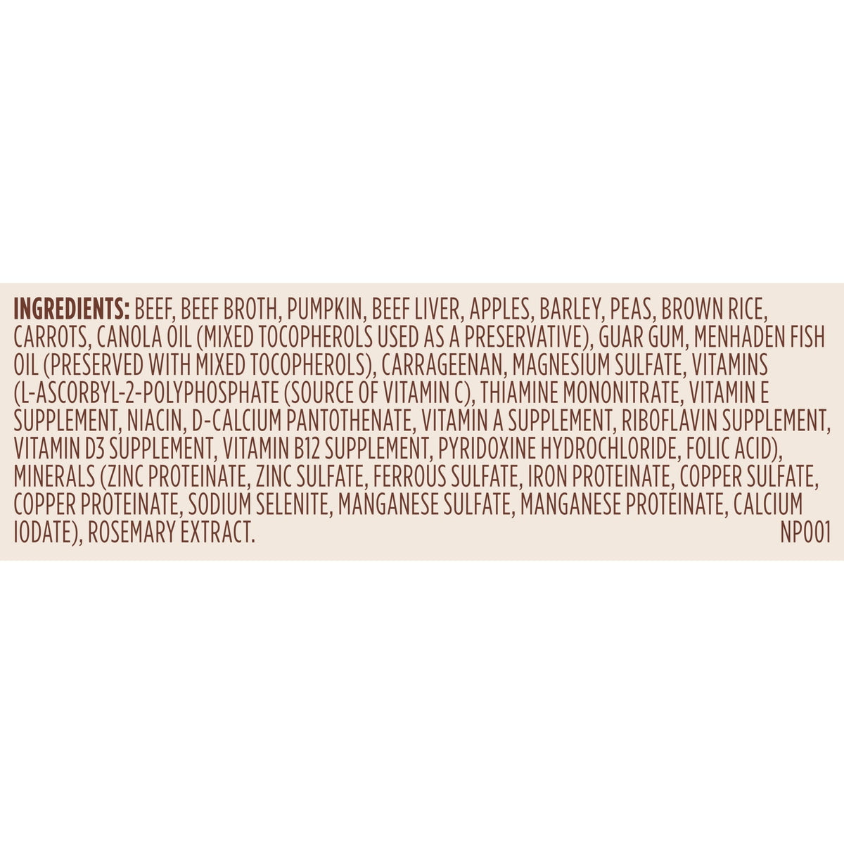 Nutrish Real Beef & Pumpkin Recipe Whole Health Blend Premium Paté Wet Dog Food, 13 oz. Can (Rachael Ray)