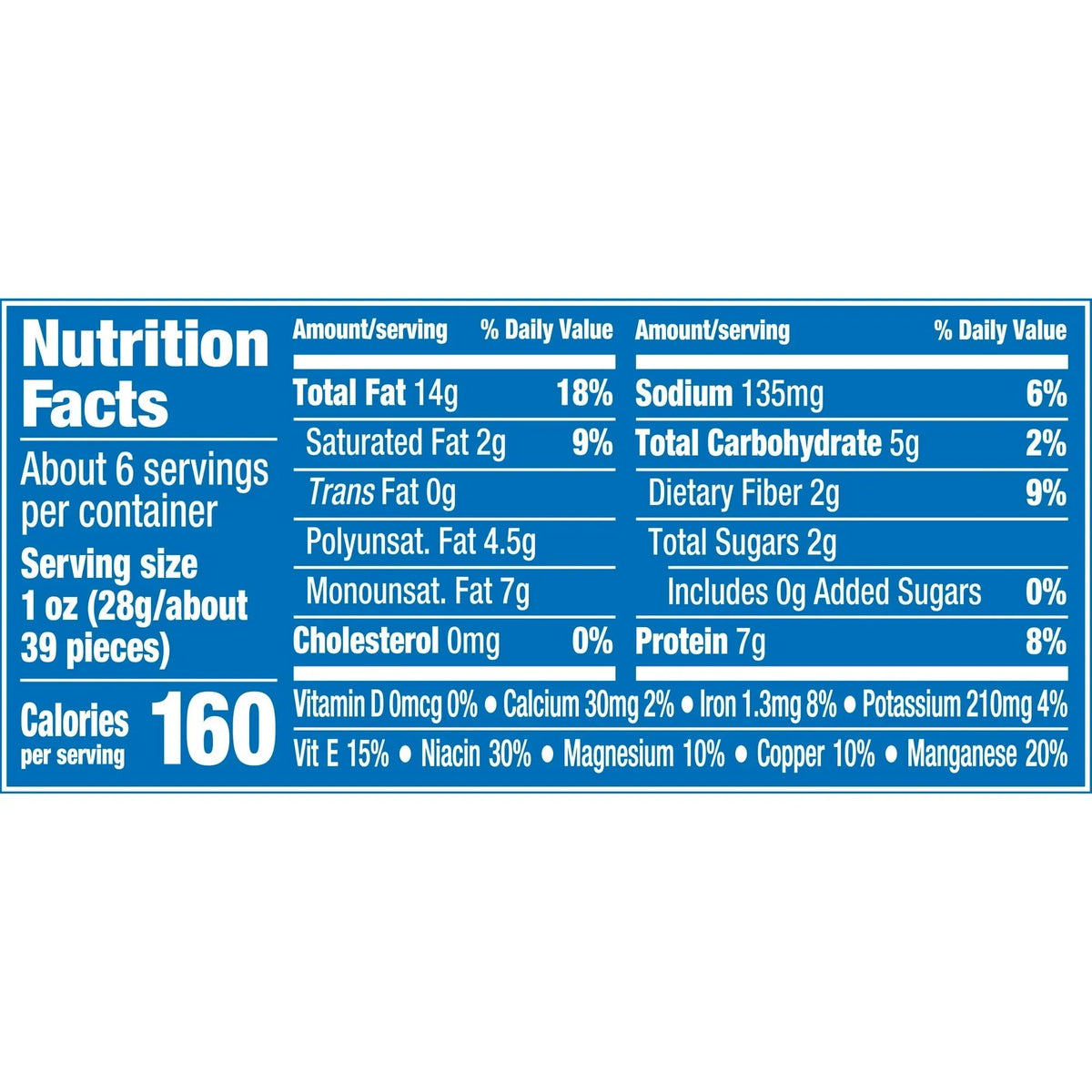 Planters Chipotle Peanuts, Plant Based Protein, 6 oz Canister