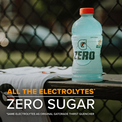 Gatorade Zero Sports Drinks, Berry/Glacier Cherry/Glacier Freeze Variety Pack, 12 fl oz, 18 Count