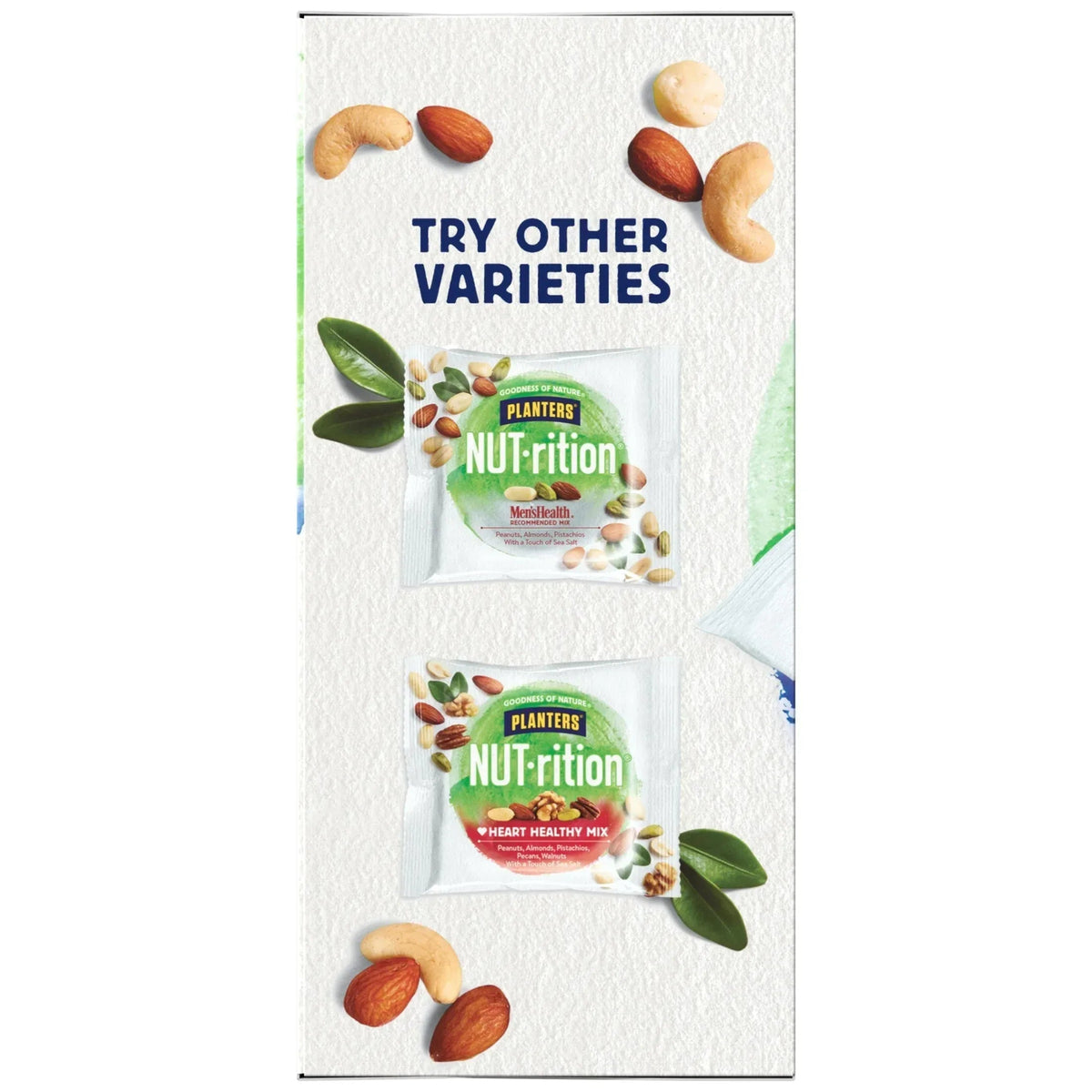 PLANTERS NUT-RITION Wholesome Nut Mix, Mixed Nuts, Plant Based Protein, 7 Count Box