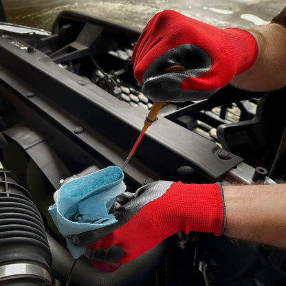 Grease Monkey Nitrile-Coated Work Gloves (15 pk.) Large