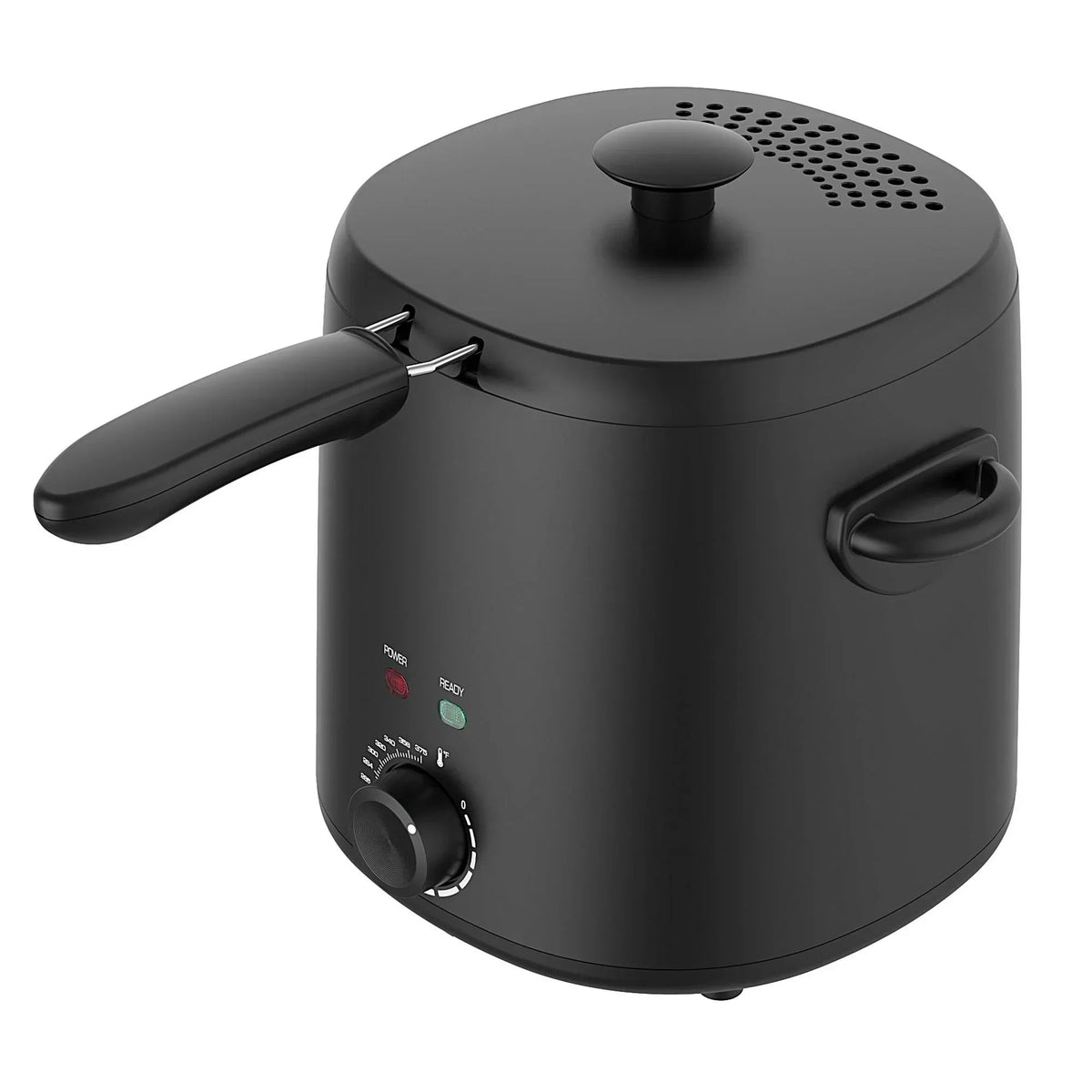 Mainstays 2QT Electric Deep Fryer, Matte Black - Household, 1000W