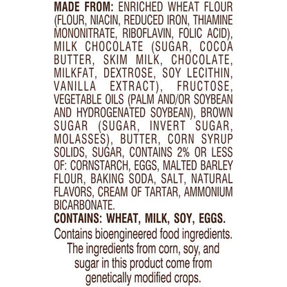Pepperidge Farm Montauk Soft Baked Milk Chocolate Chunk Cookies, 8.6 oz Bag (8 Cookies)
