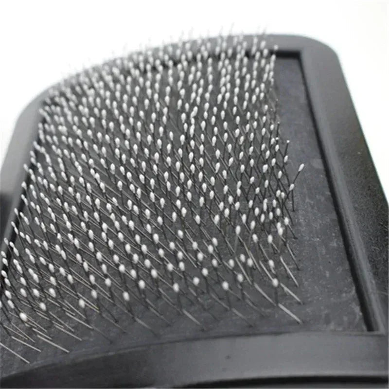 LL Goods Self-Cleaning Slicker Brush for Pets – Removes Mats, Tangles, and Shedding, Perfect for Indoor and Outdoor Use