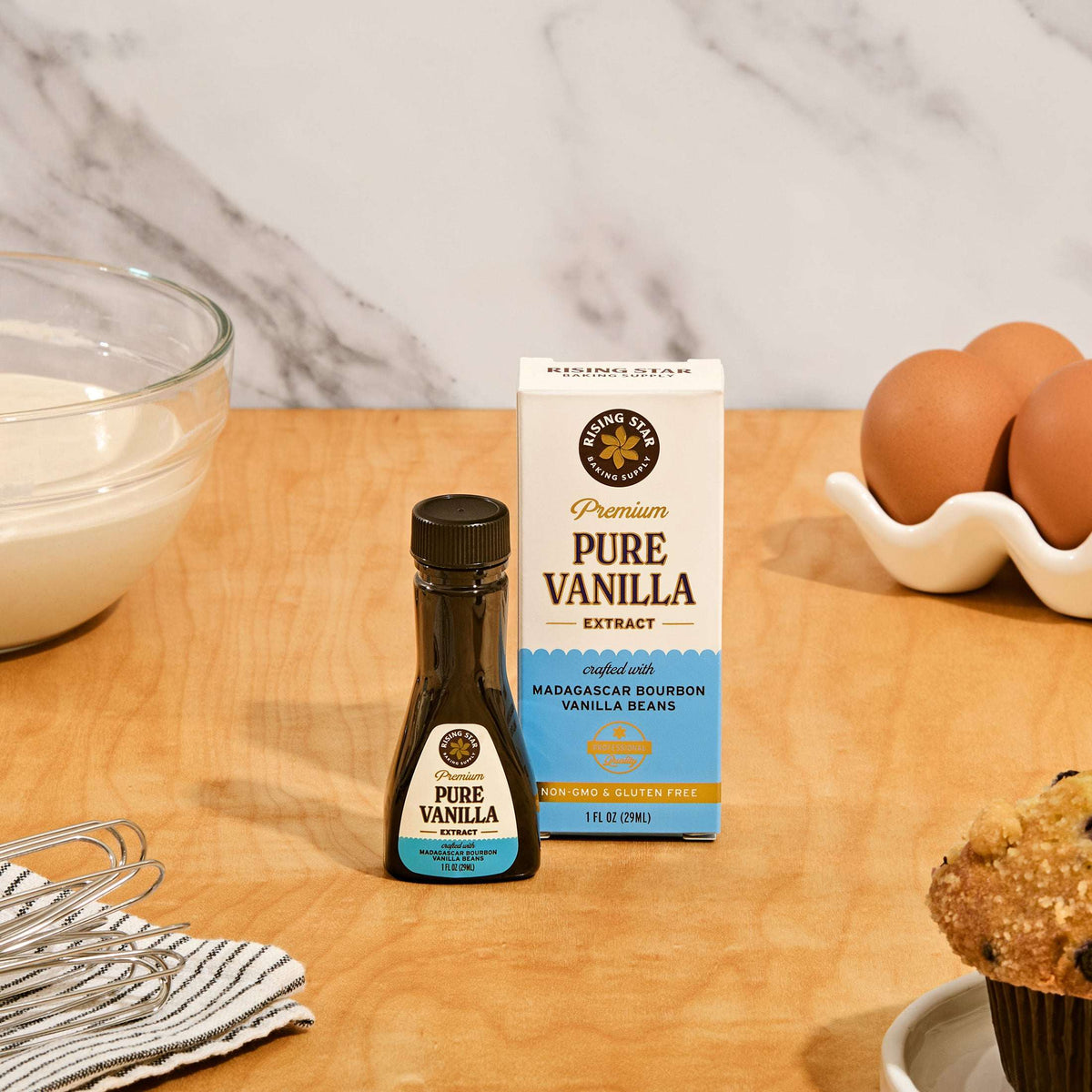 Rising Star Baking Supply Pure Vanilla Extract, 1 fl oz