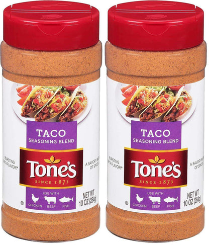 Tone's Taco Seasoning, Assorted Size