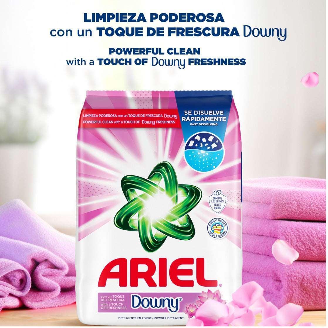 Ariel with a Touch of Downy Freshness, Powder Laundry Detergent, 4.3 kg, 96 Loads