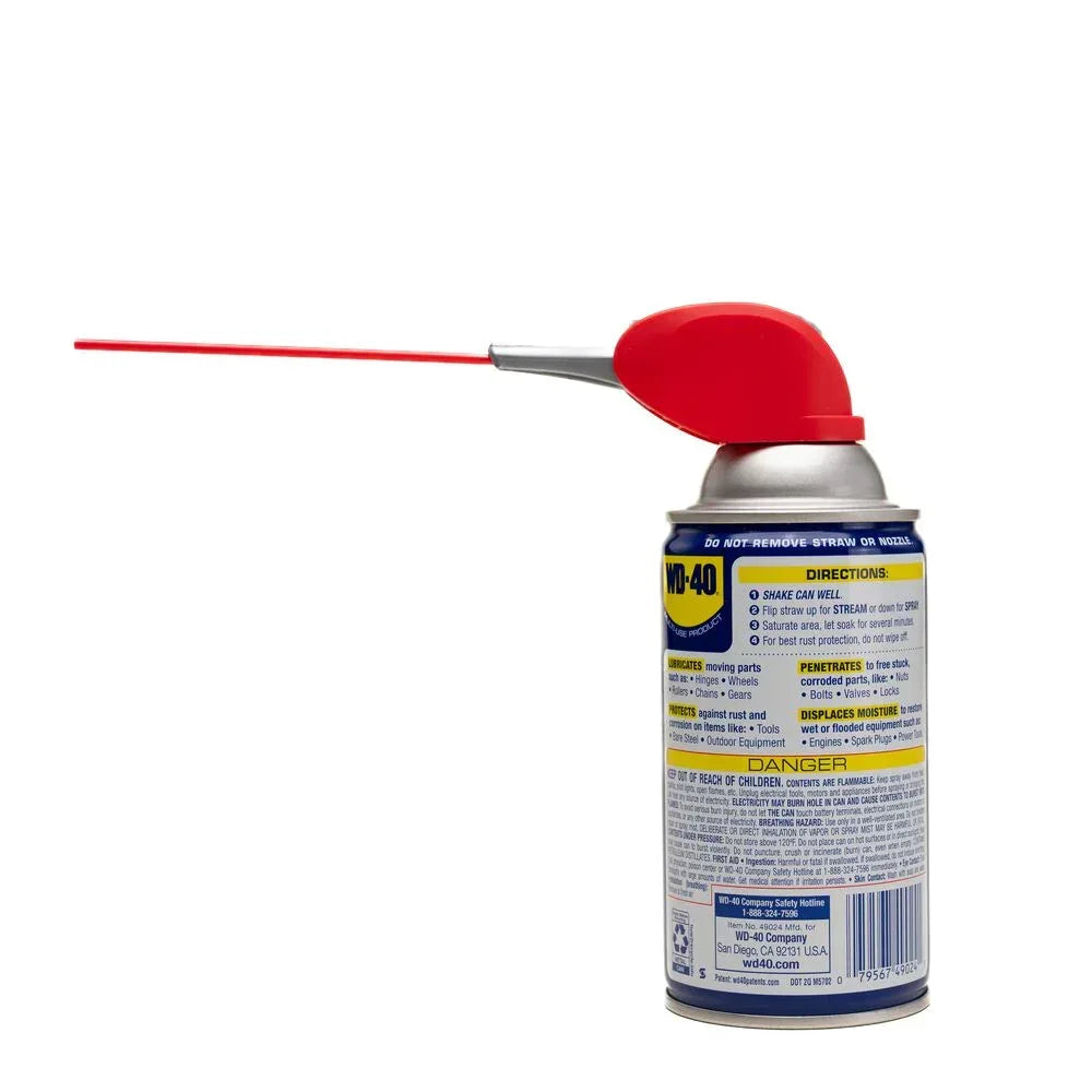WD-40 Multi-Use Product Smart Straw Multi-Purpose Lubricant Spray, 7 oz