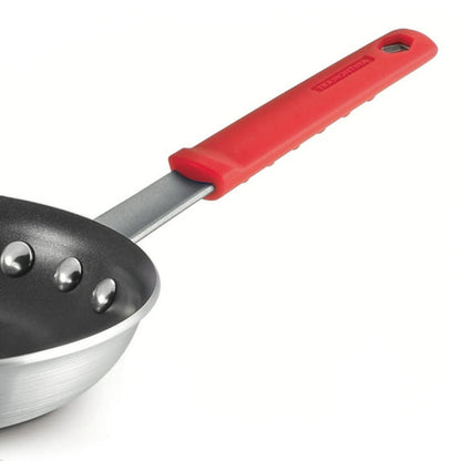 Tramontina Professional 8-Inch Non Stick Small Frying Pan, Heavy-Gauge Aluminum Skillet with Reinforced Nonstick Coating, Red Handle, Dishwasher and Oven Safe