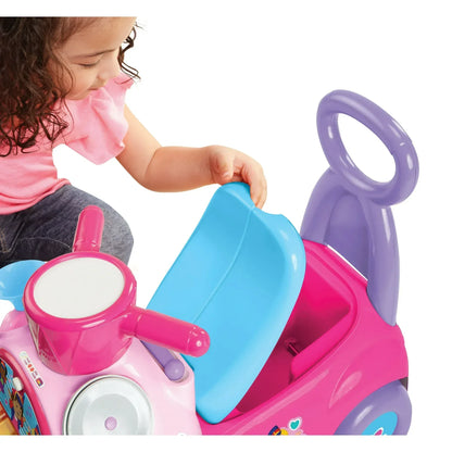 Fisher Price Little People Music Parade Heart Preschool Push Ride-On with Lights and Sounds