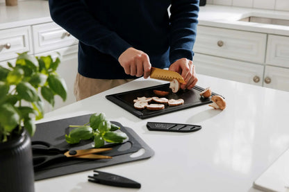 Thyme & Table 20-Piece Knife Set - Black