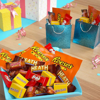 Hershey Assorted Flavored Snack Size Candy, Party Pack 35.04 Oz
