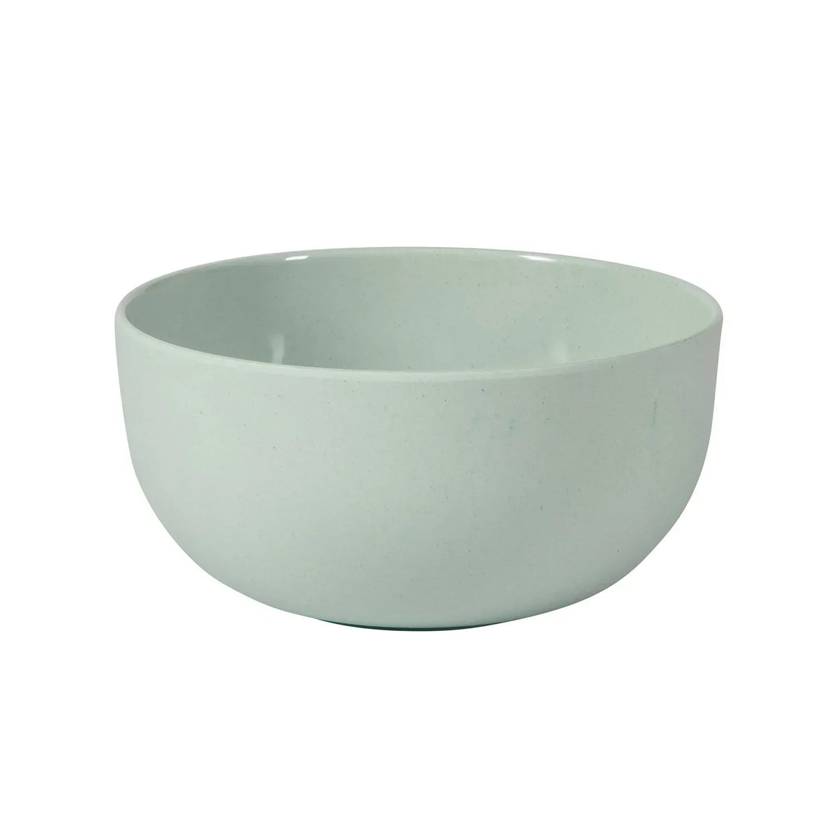 Gibson Home Candy Skies 12 Piece Unbreakable Wheat Straw Melamine Plates and Bowls Dinnerware Set - Outdoor, Camping, & Everyday Use - Matte Exterior/Shiny Interior Green