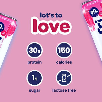 Nurri Ultra-Filtered Milkshake, 30g of Protein, Strawberry, 11 fl oz Can