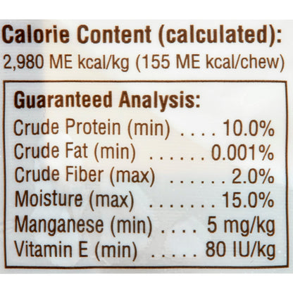 DreamBone Peanut Butter Flavored Rawhide-Free Dog Chews, Small, 22 Oz. (12 Count)