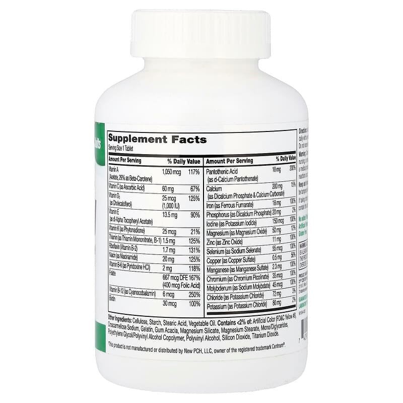 21st Century, Sentry, Adults Multivitamin & Multimineral Supplement, Tablets