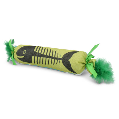 Vibrant Life Fish Bone Kicker Cat Toy