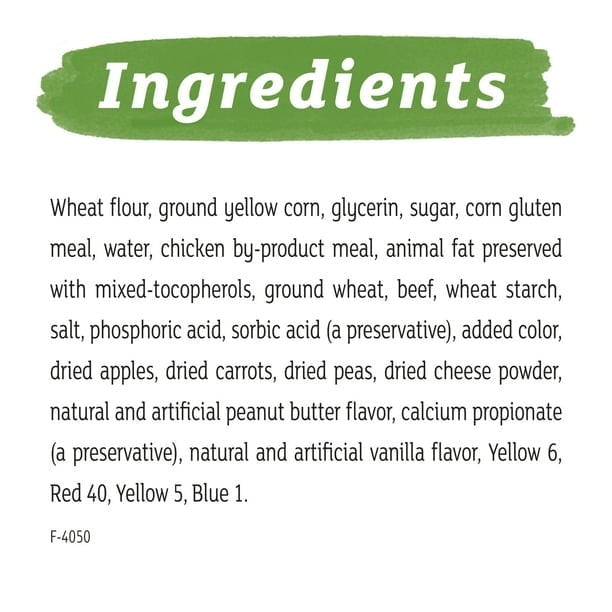 Purina Beneful Baked Delights Snackers with Peanut Butter Flavor Soft Baked Treats for Dogs, 22 oz.