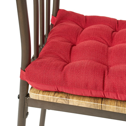 Mainstays Textured Chair Seat Pad (Chair Cushion), 1-Piece, 15.5" x 16"