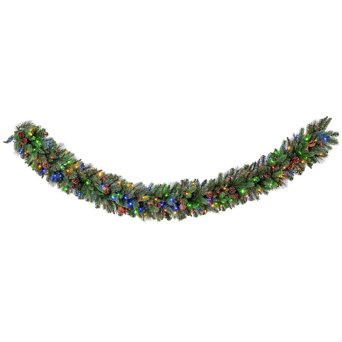 9’ Pre-lit LED With Twinkle Artificial Greenery Garland
