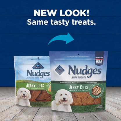 Blue Buffalo Nudges Jerky Cuts Dog Treats, Chicken
