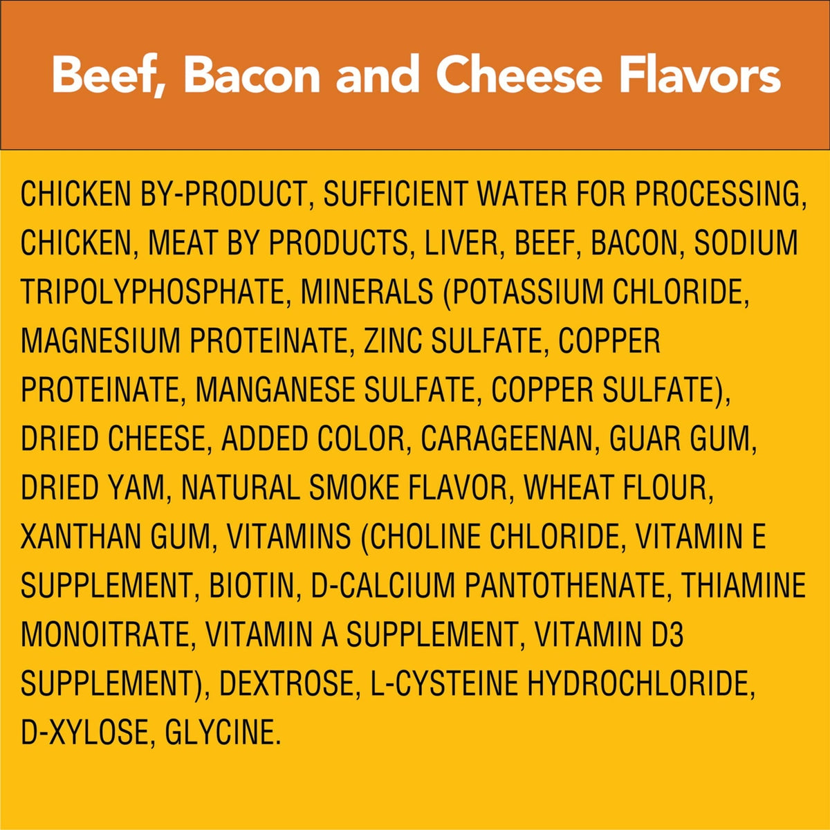 (24 pack) Pedigree Chopped Ground Dinner Wet Food with Beef, Bacon, & Cheese Flavor, 3.5 oz Pouches, 16 Count