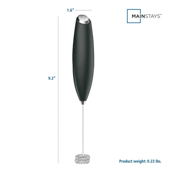 Mainstays Milk Frother, Battery-Powered Handheld Milk Frother Wand
