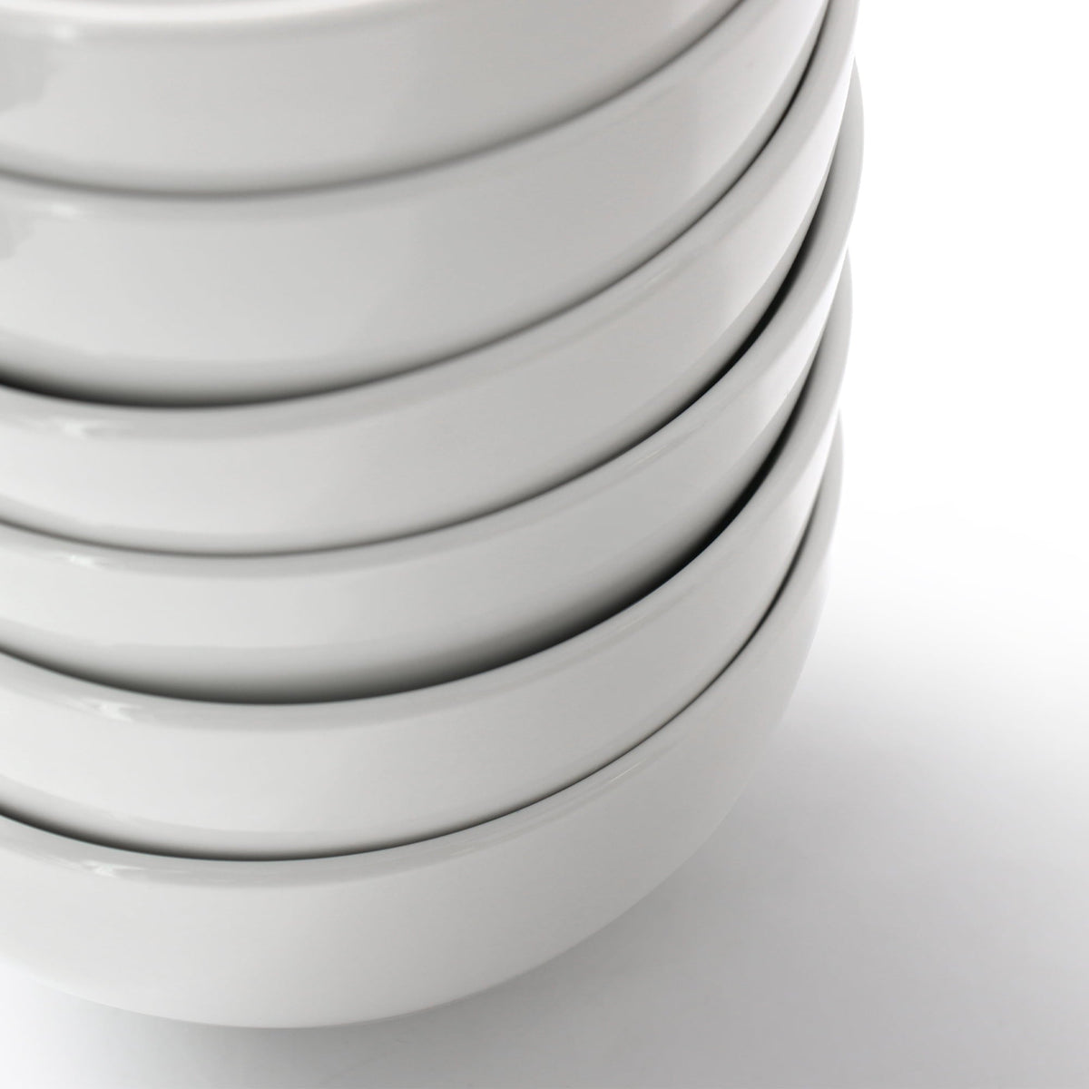 Elama Professional Kitchen 12 Piece Porcelain Bowl Set in White
