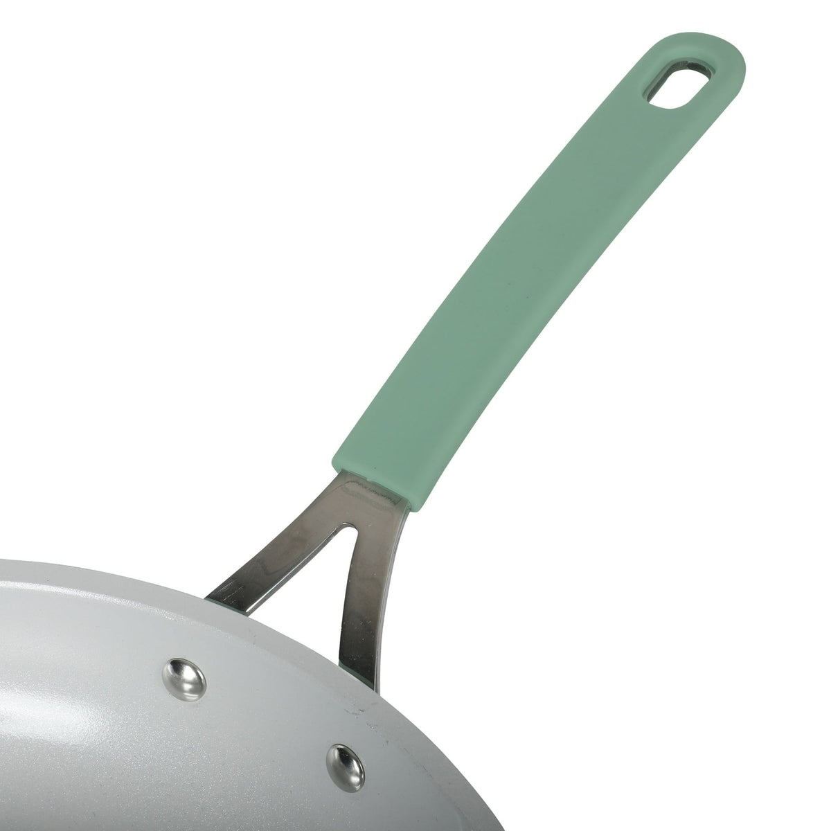 The Pioneer Woman 12-inch Ceramic Nonstick Aluminum Fry Pan, Green