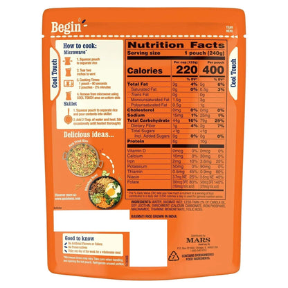 Uncle Ben's Ready Rice Basmati Rice, 8.5 oz SIDE