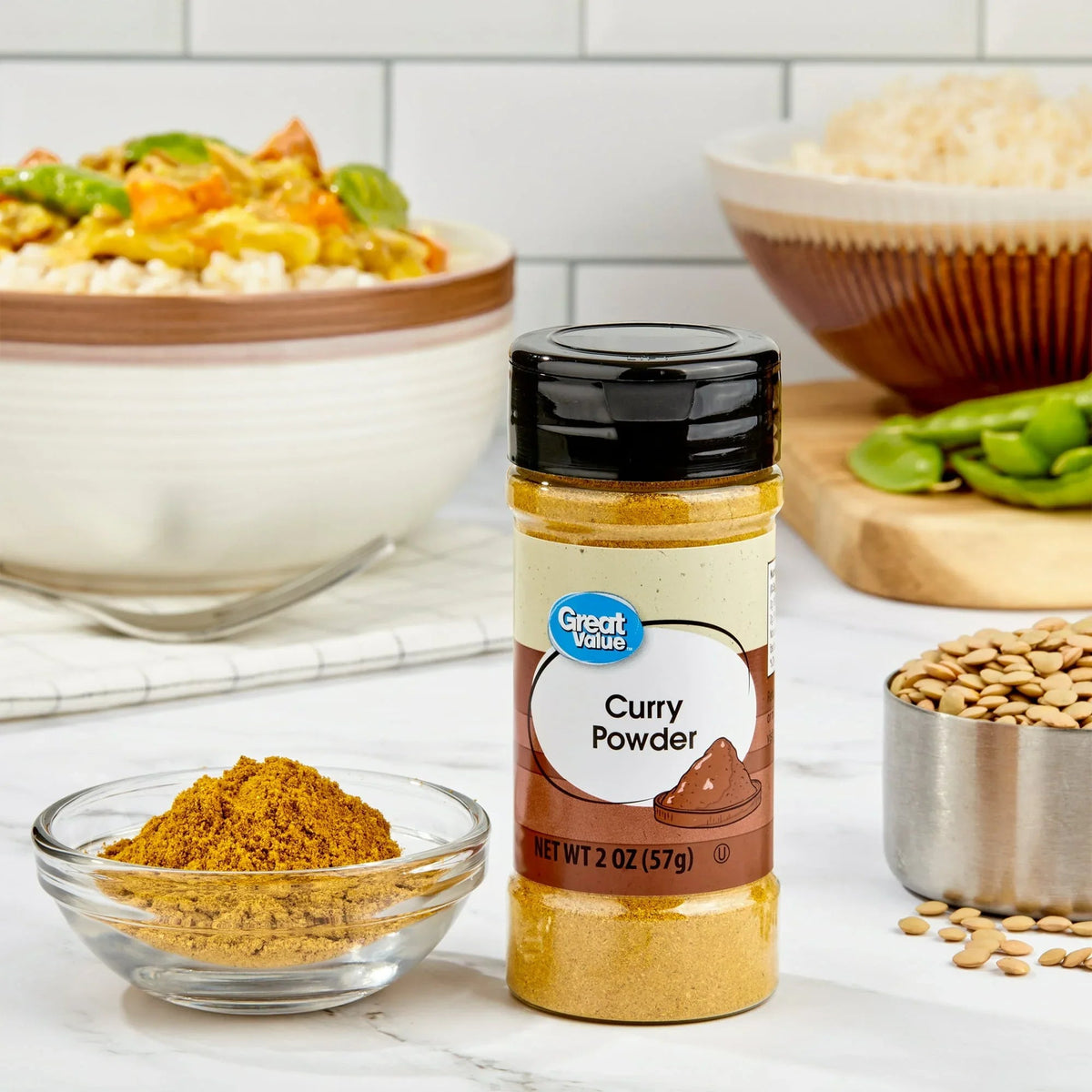 (3 pack) Great Value Curry Powder, 2 oz