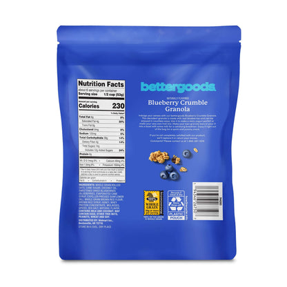 bettergoods Blueberry Crumble Granola, 11 oz