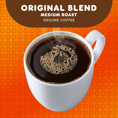 Dunkin’ Original Blend Medium Roast Coffee, Keurig K Cup Pods, 10 Count Box